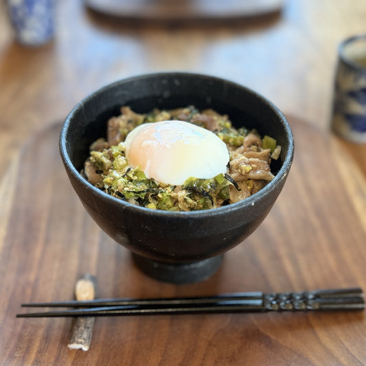 ねぎ塩豚丼